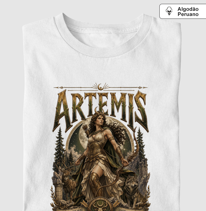 Artemis Festival - Camiseta Algodão Peruano