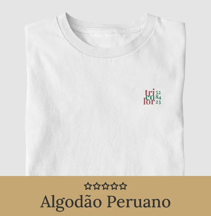 Tricolor - 52 84 23 - Algodão Peruano