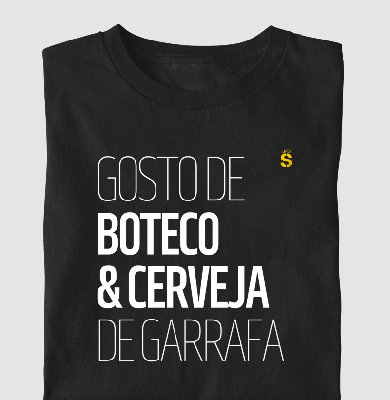 Gosto de boteco e cerveja de garrafa