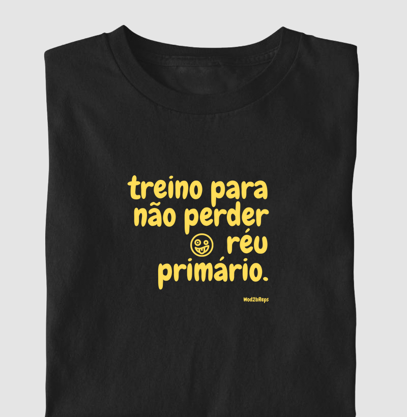 treino para não perder o réu primário