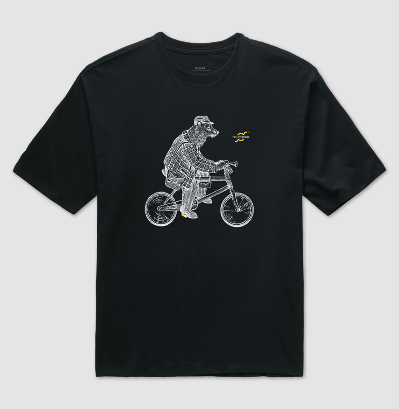 CAMISETA OVERSIZED YELLOWPEDAL BEAR