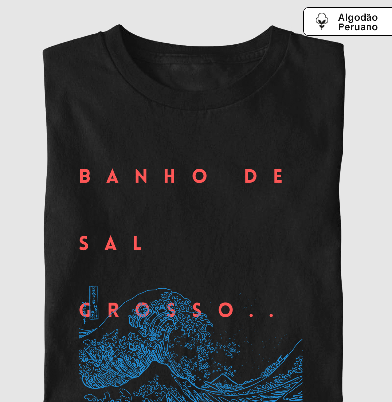 Camiseta Banho de Sal Pima