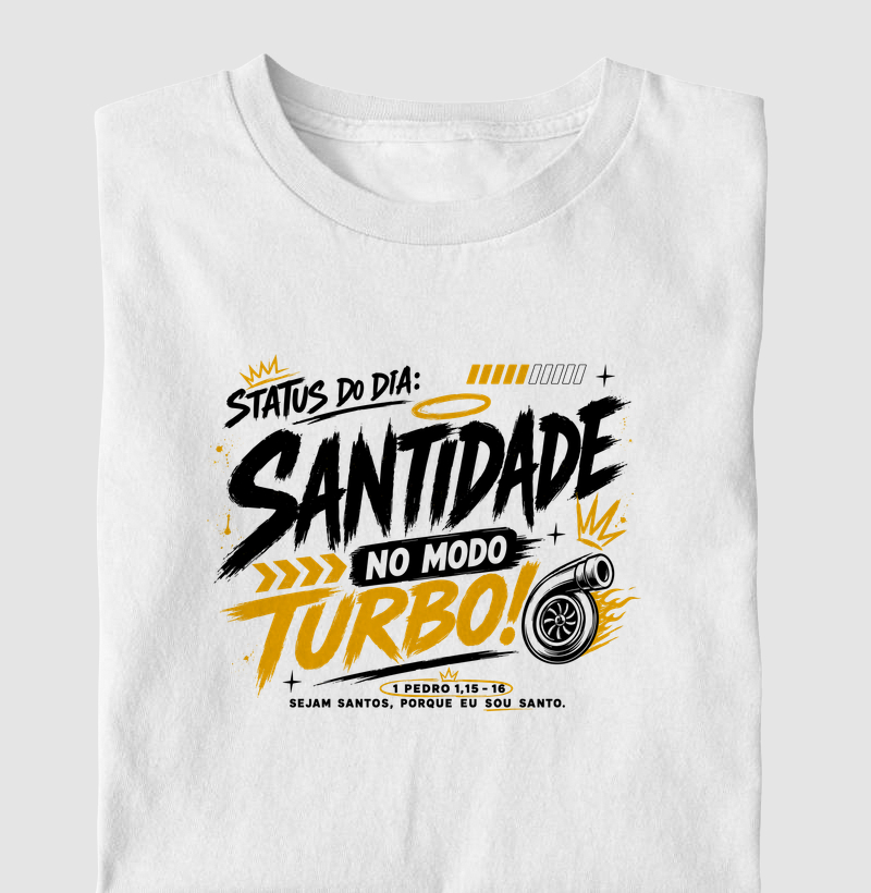 Status do Dia: Santidade no Modo Turbo