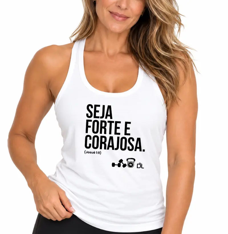 Seja forte e corajosa - Regata