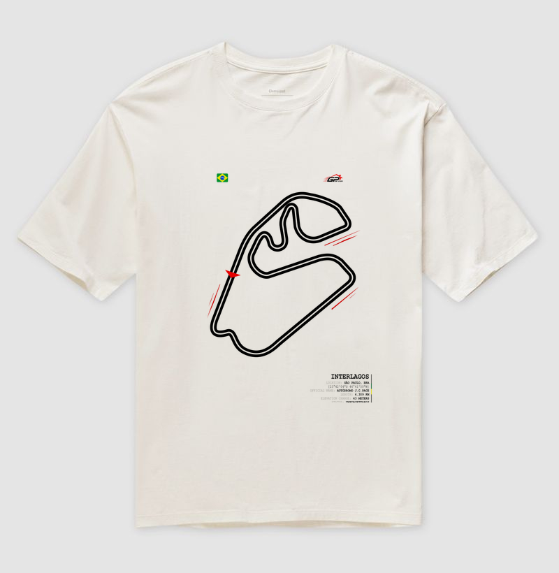 Templo de Interlagos - Camiseta Oversized