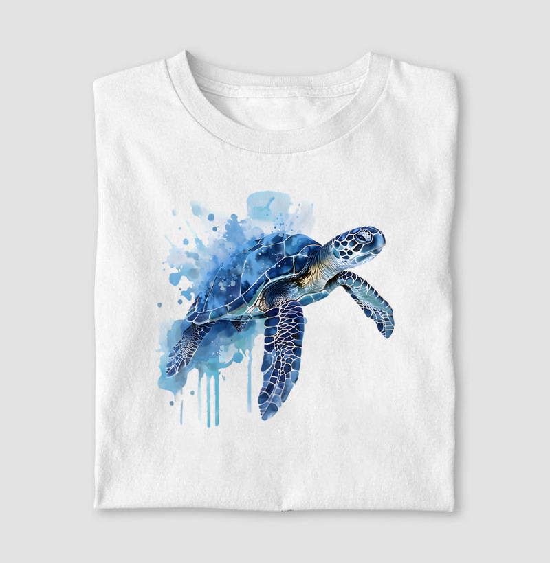 Tartaruga marinha aquarela