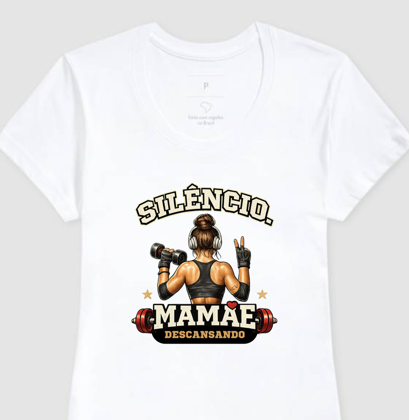 Silêncio, mãe descansando (TSHIRT)