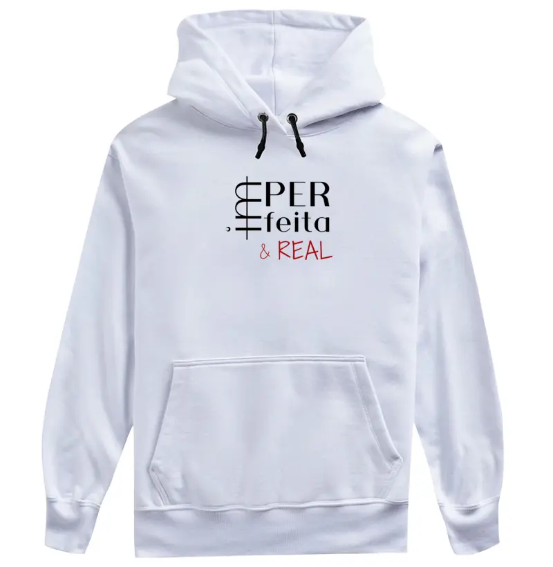 Moletom IMperfeita & REAL 2 cores