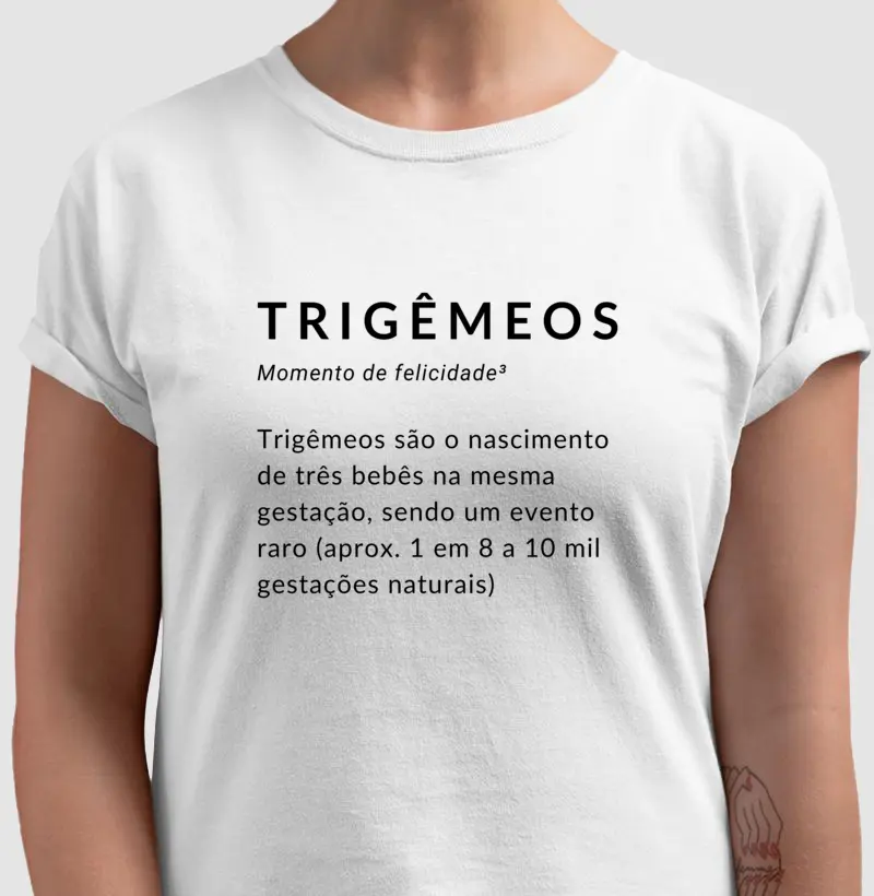 Descrição de Trigêmeos - Fem