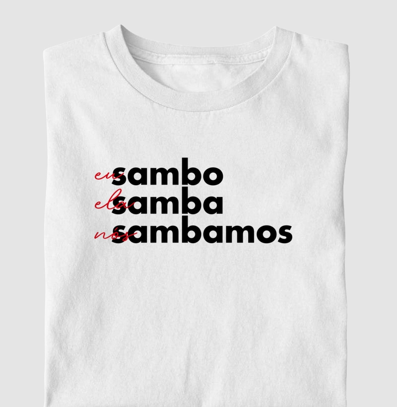 Camiseta Samba Verbal