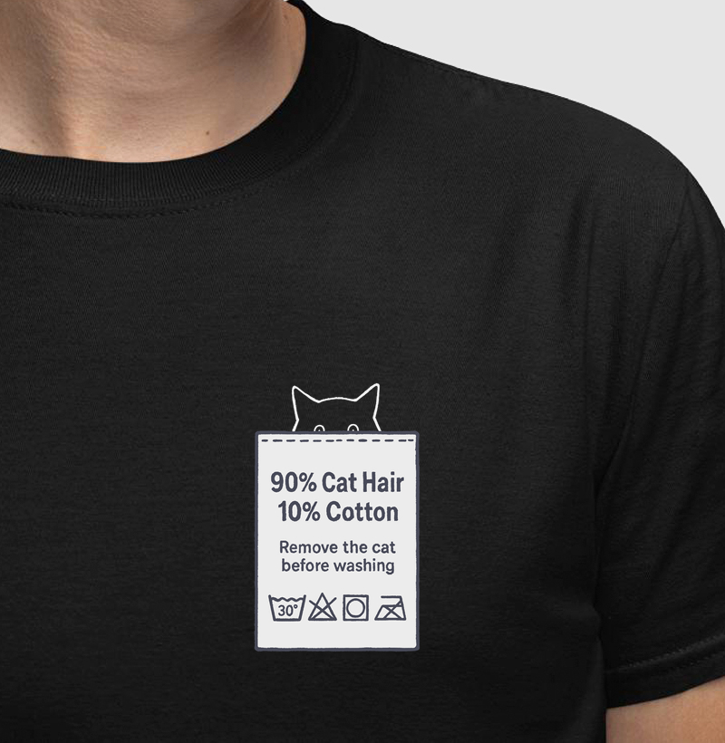 Remova o gato antes de lavar