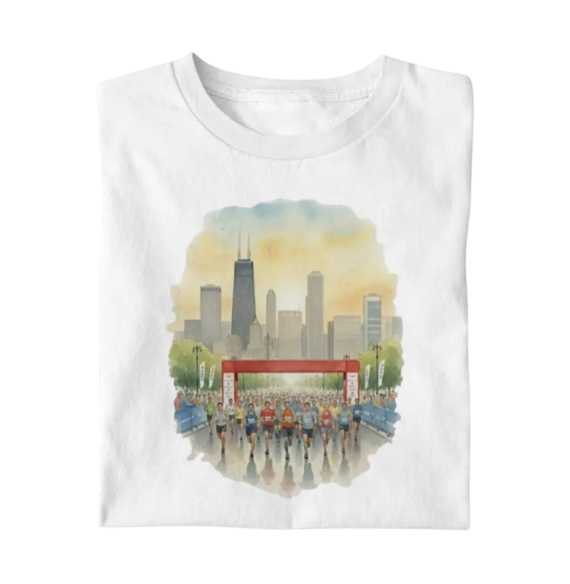 Largada Maratona de Chicago