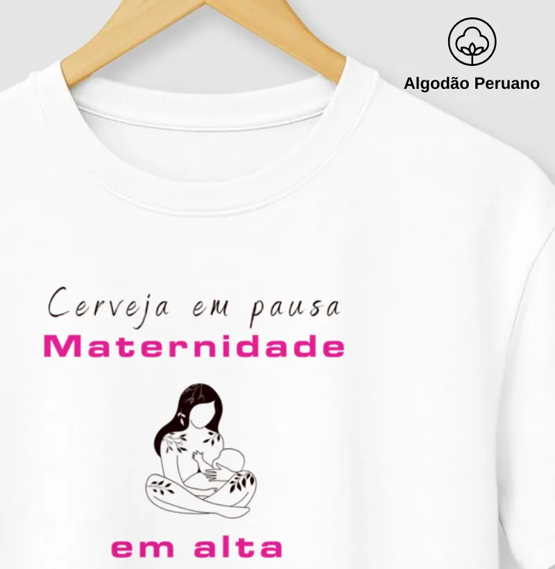 Cerveja em pausa, maternidade em alta.