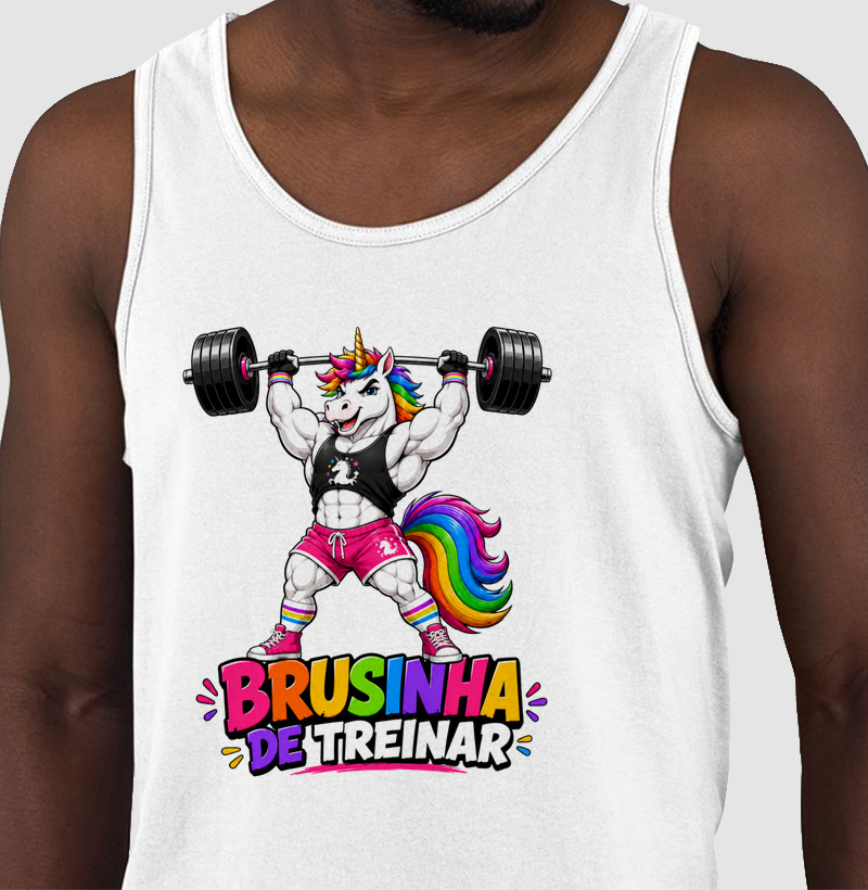 Brusinha de Treinar — LGBT, Academia, Unicórnio, Humor | Ô Bicha!
