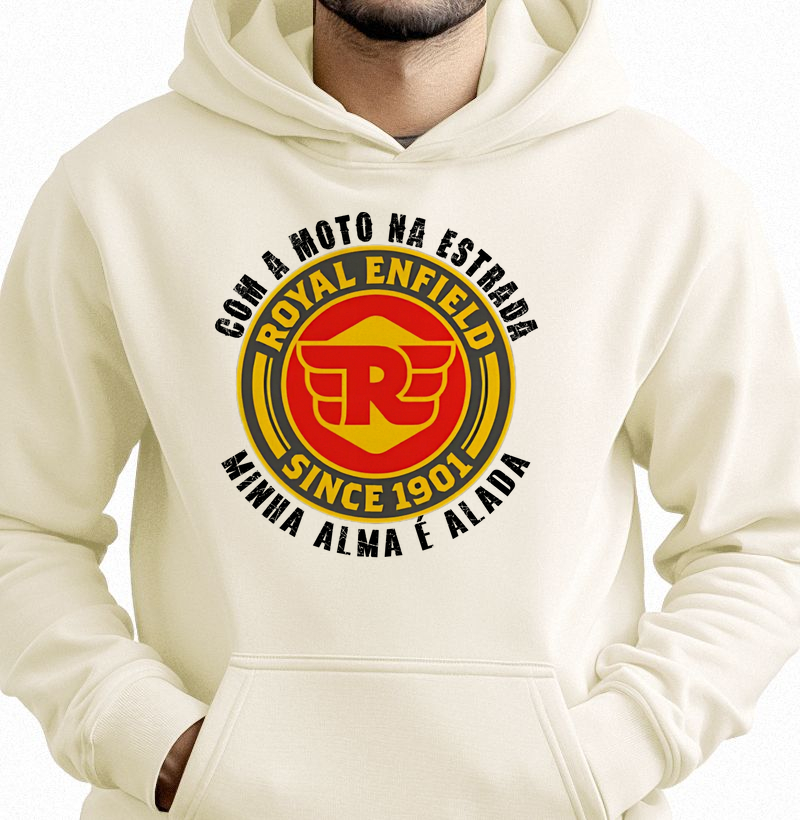 Moletom Hoddie Royal Enfield
