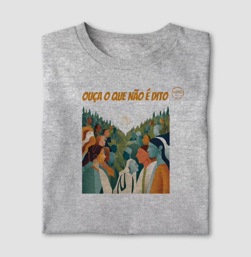 Camiseta KIRI - Ouça o que não é Dito