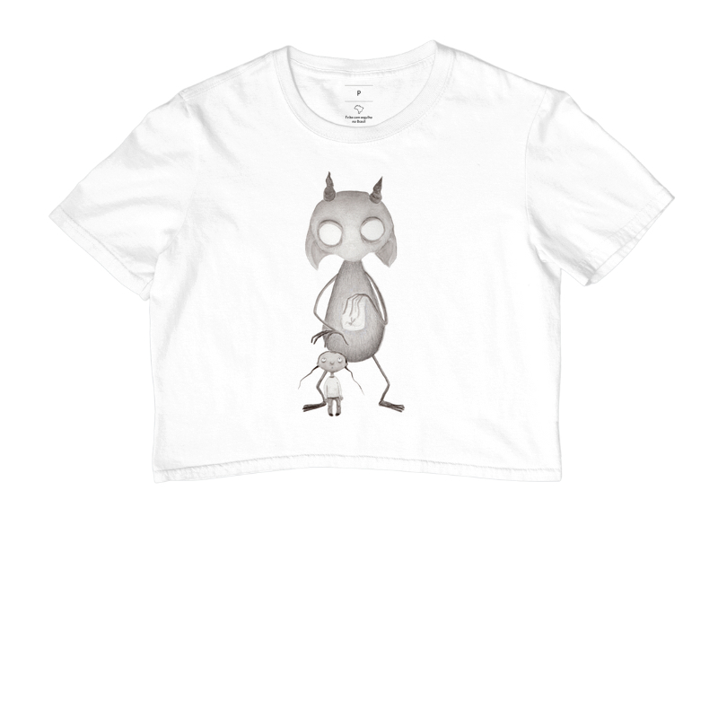 Cropped Moletom O Medo