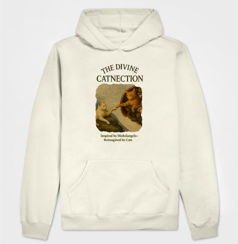 Hoodie Moletom Divine Catnection