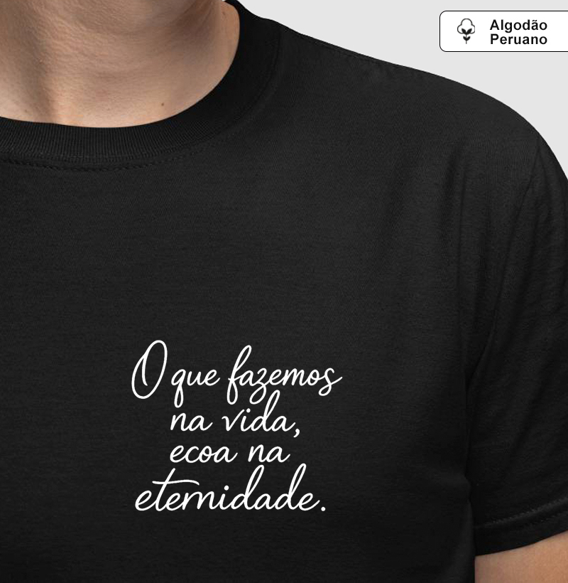O que fazemos na vida ecoa na eternidade - Gladiador