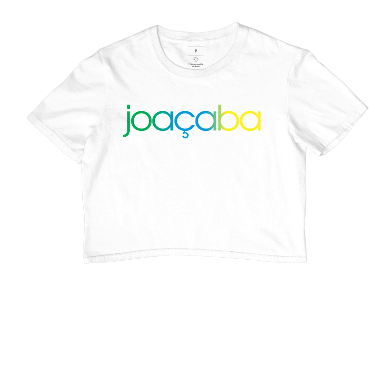 Cropped Joaçaba Cores da Bandeira
