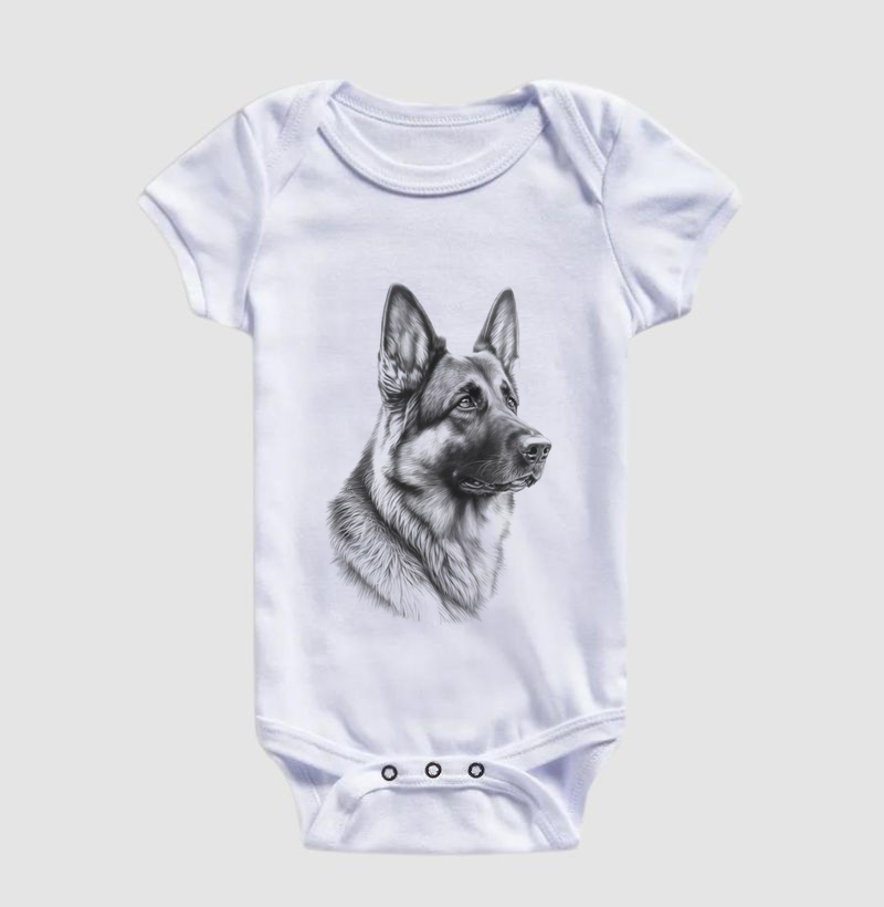 Rosto Pastor Alemão