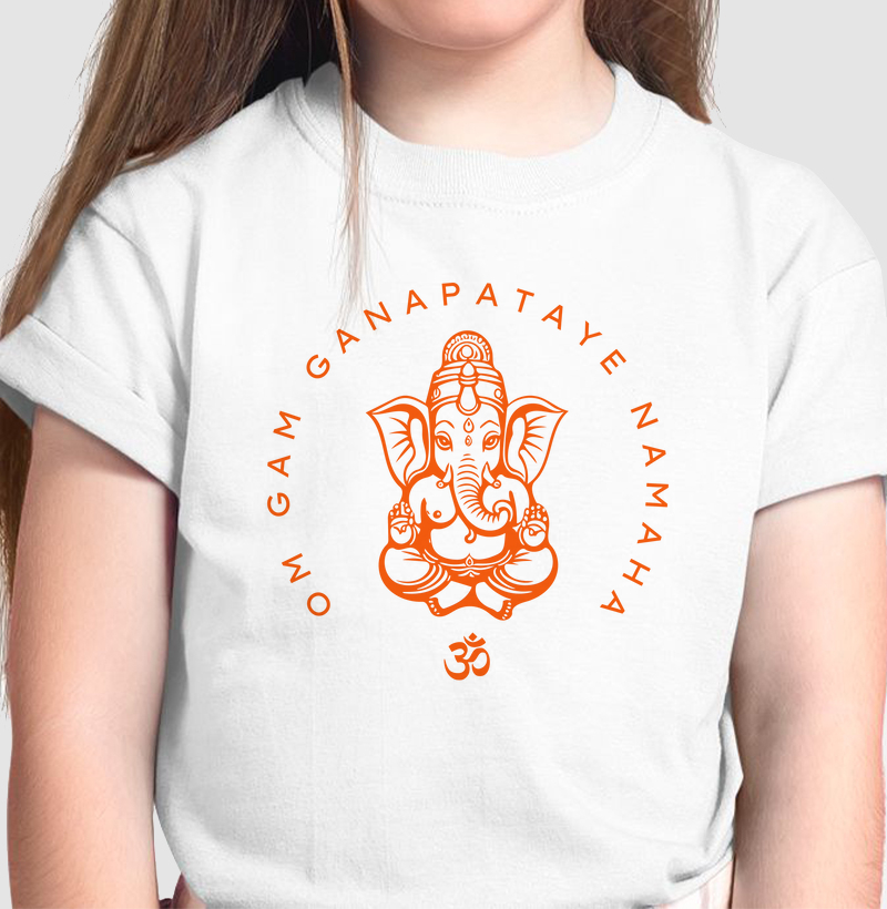 Ganesha - Om Gam Ganapataye Namaha - Laranja