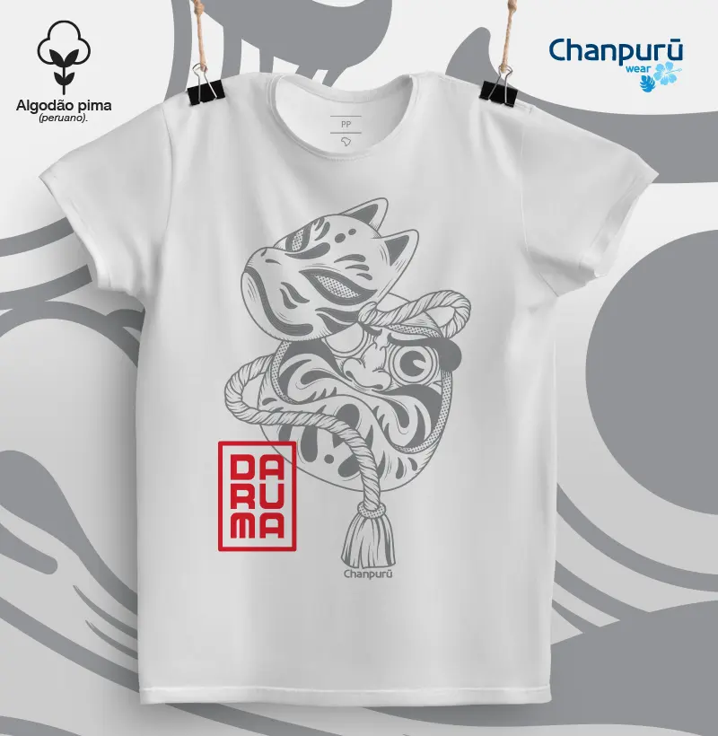 Premium Daruma Kitsune Kabuki Pima