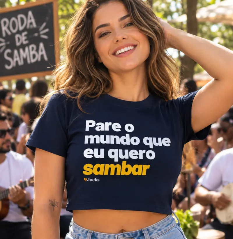 Pare o mundo que eu quero Sambar - Cropped