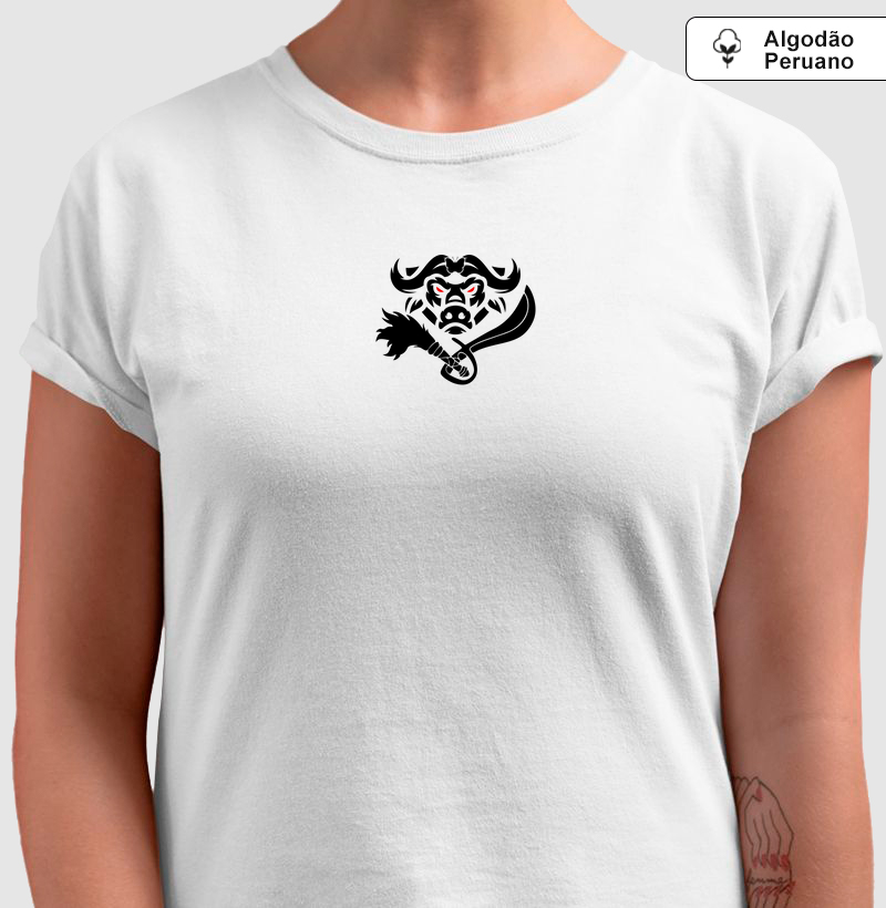 Camiseta Umbanda Iansã Simbologia Minimalista - Algodão Peruano