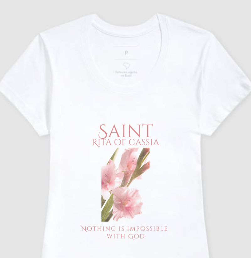 Camiseta Santa Rita de Cássia