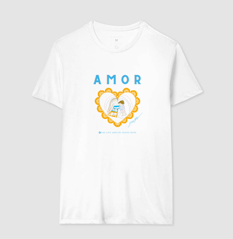 Camiseta Adulto Amor by Jessye Blue