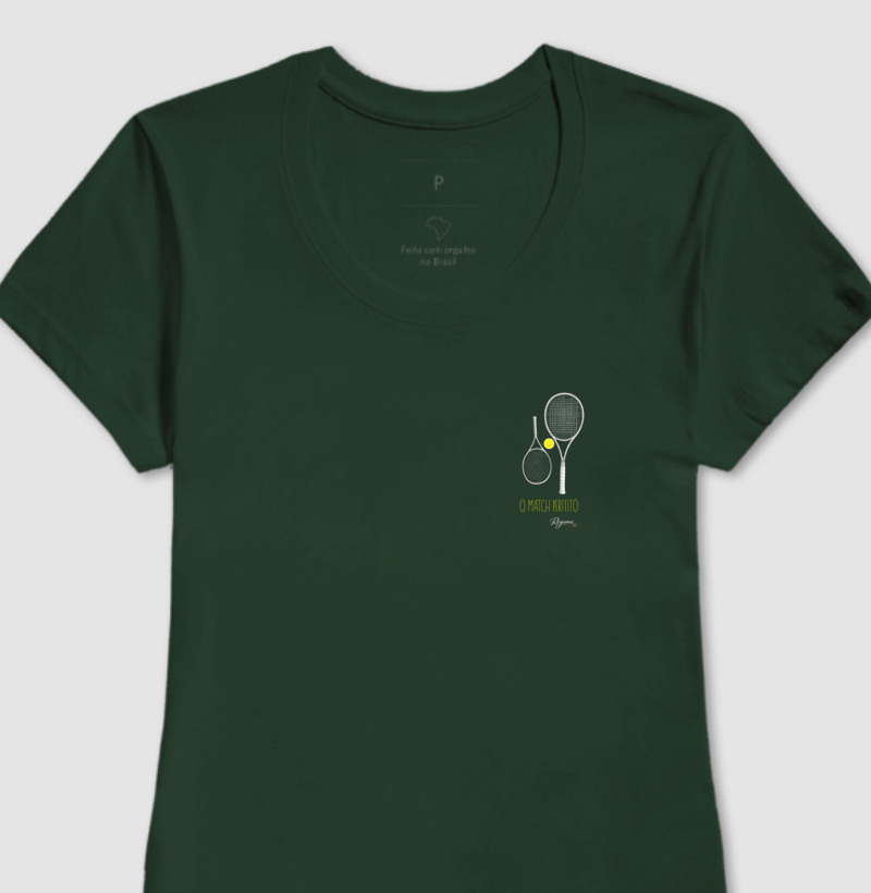 Camiseta Feminina Tênis - O Match Perfeito - Mãe e filha - Algodão feminina