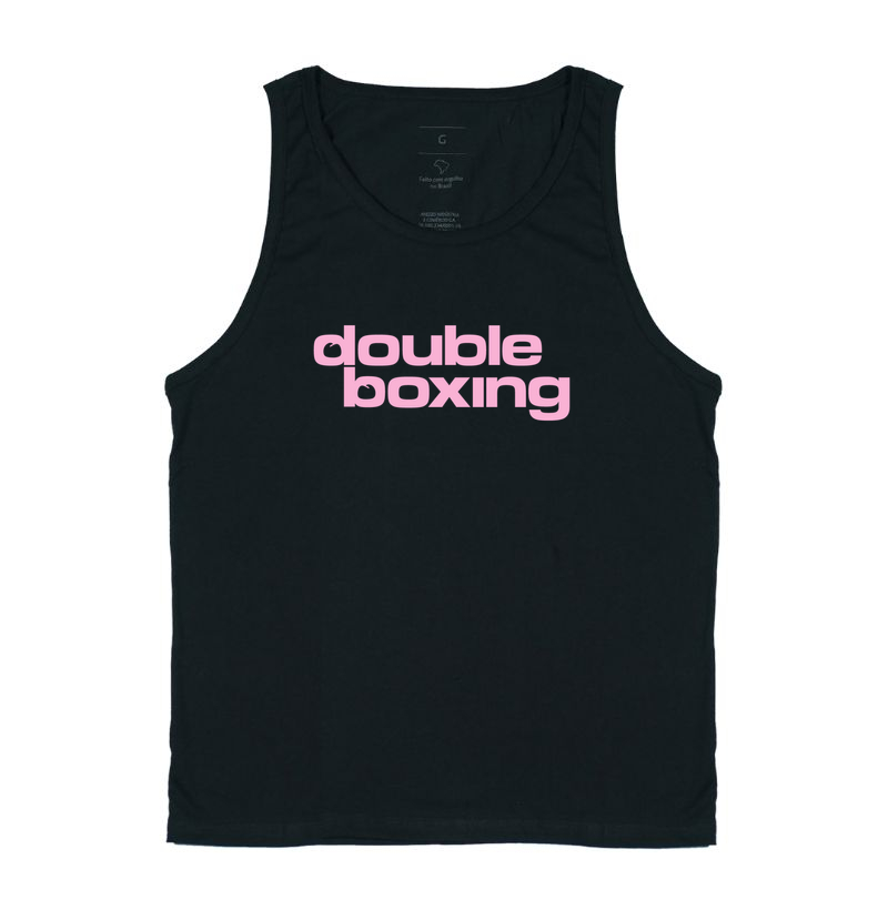 Logo Double Boxing - Rosa