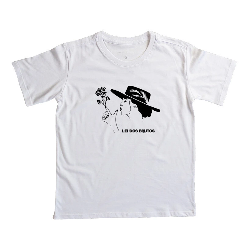 CAMISETA TIRO DE FLOR