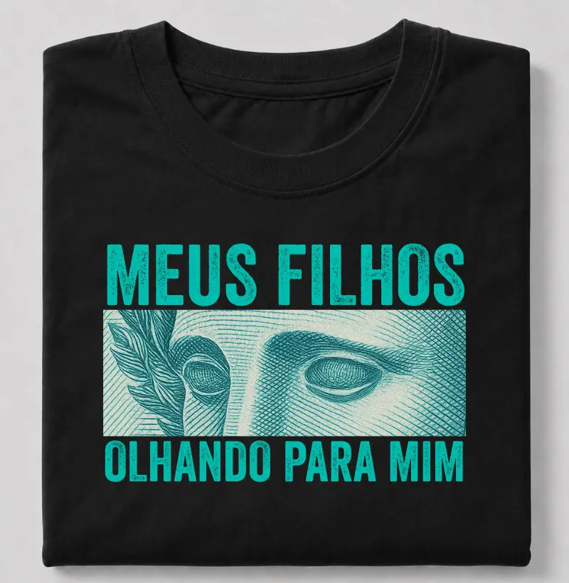 Meus filhos olhando pra mim