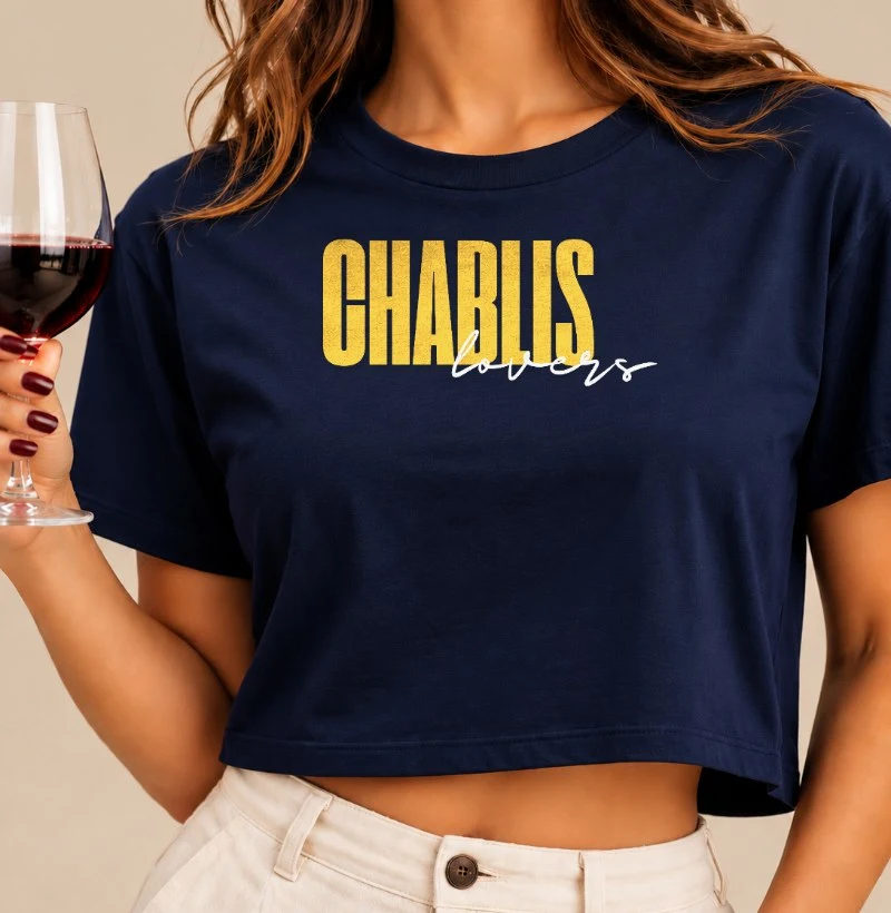 Camiseta Chablis Lover - Cropped