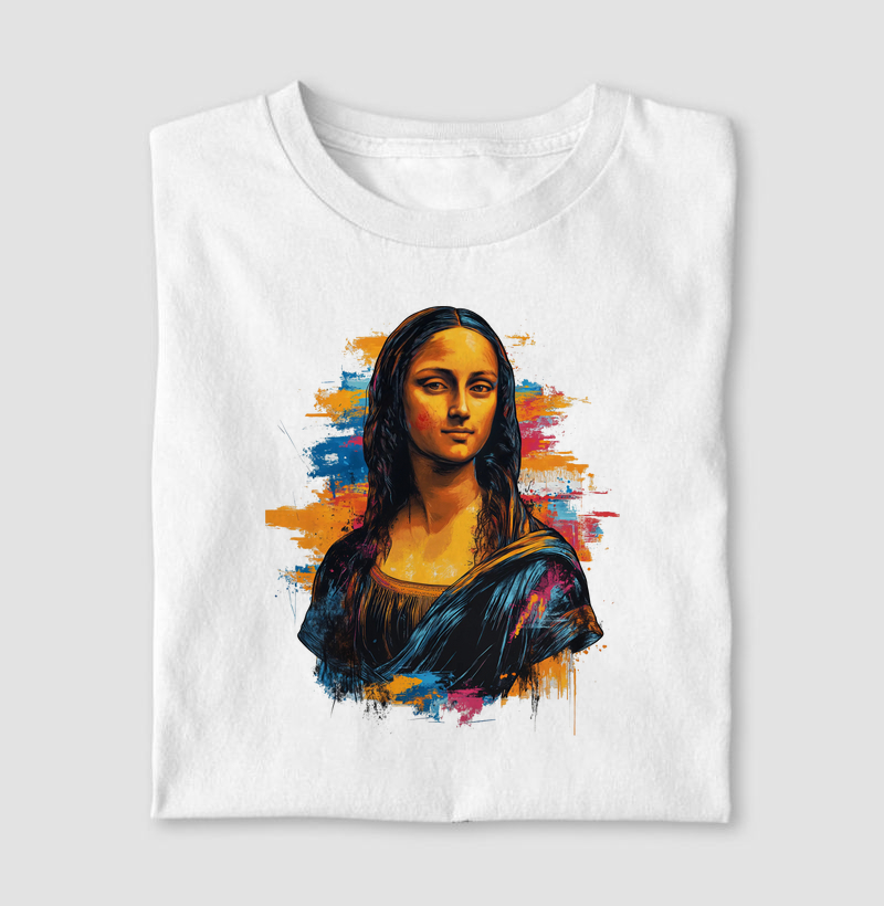 Camiseta Monalisa Graffiti