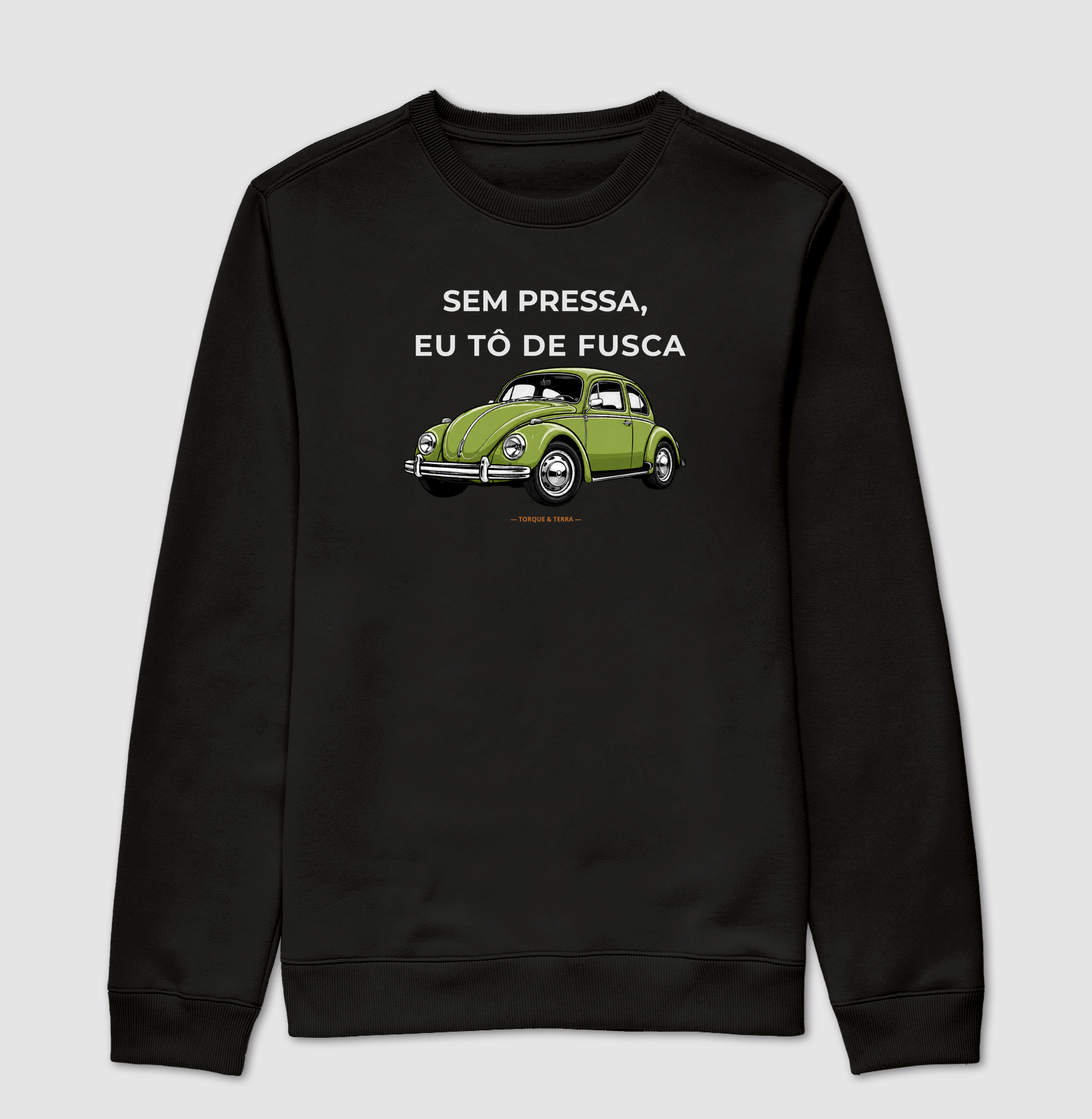 Sem pressa, eu tô de fusca - Verde