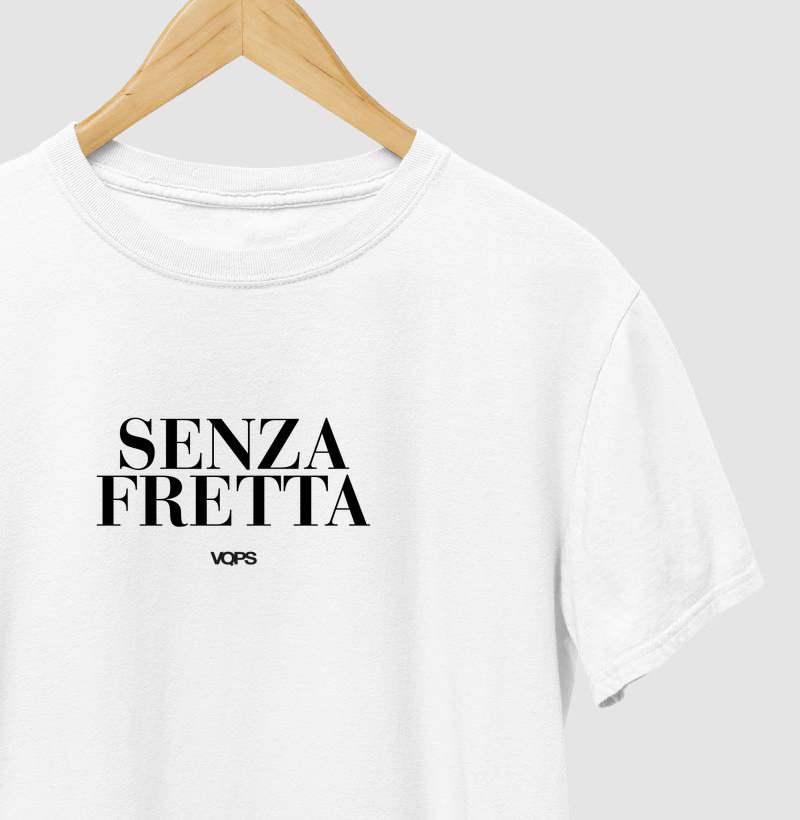 "Sem pressa"