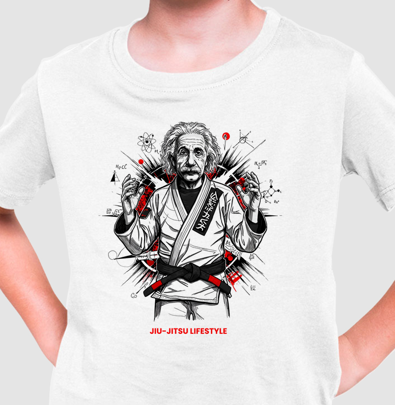 Albert Einstein - Jiu-Jitsu Lifestyle - Infantil