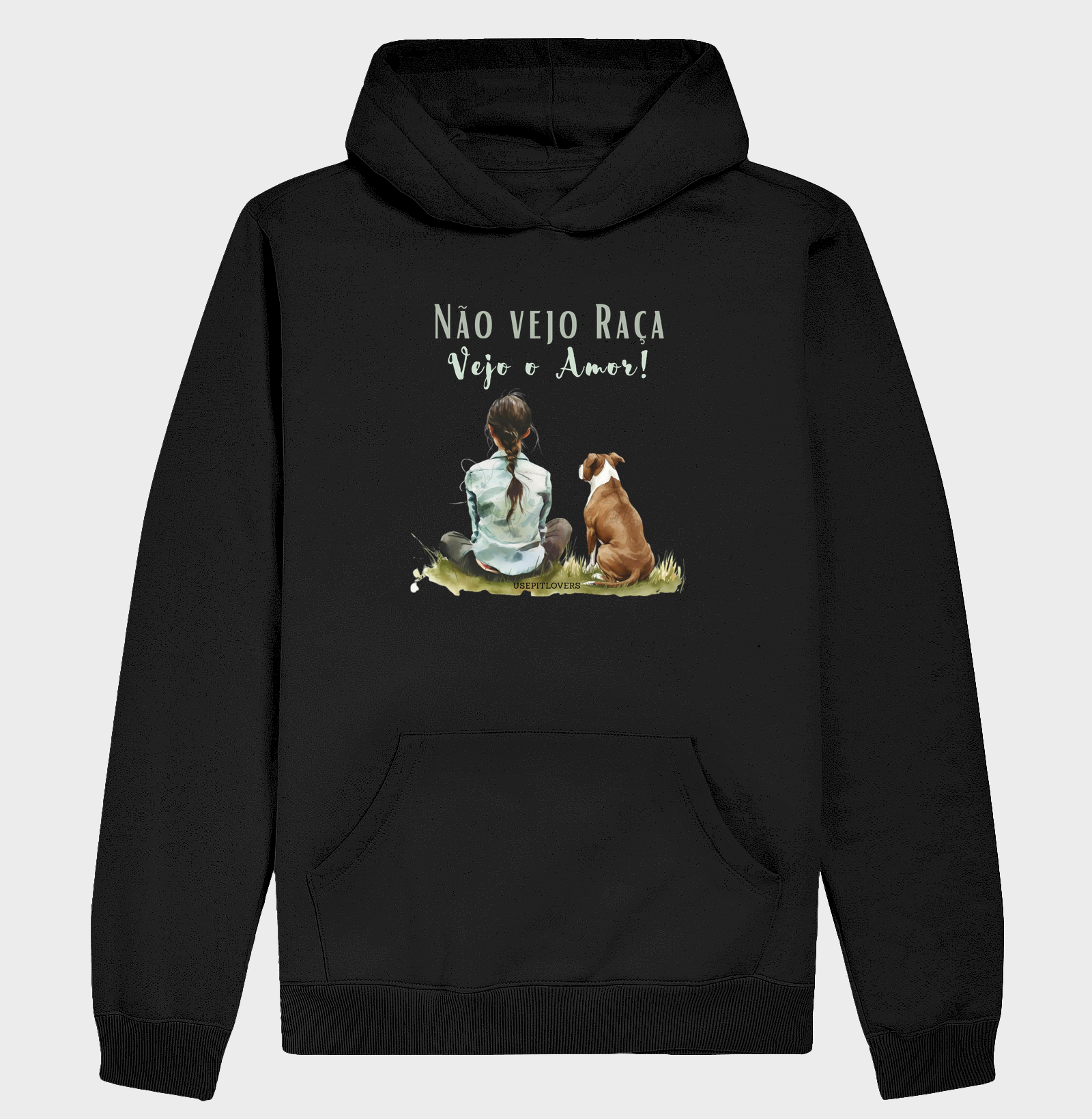 NÃO VEJO RAÇA VEJO AMOR