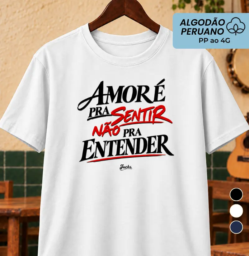 Amor é pra sentir não pra entender