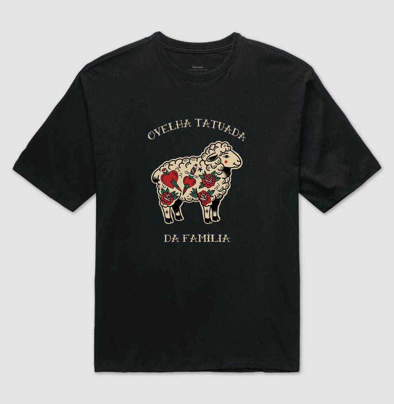 Ovelha Tatuada Da Família