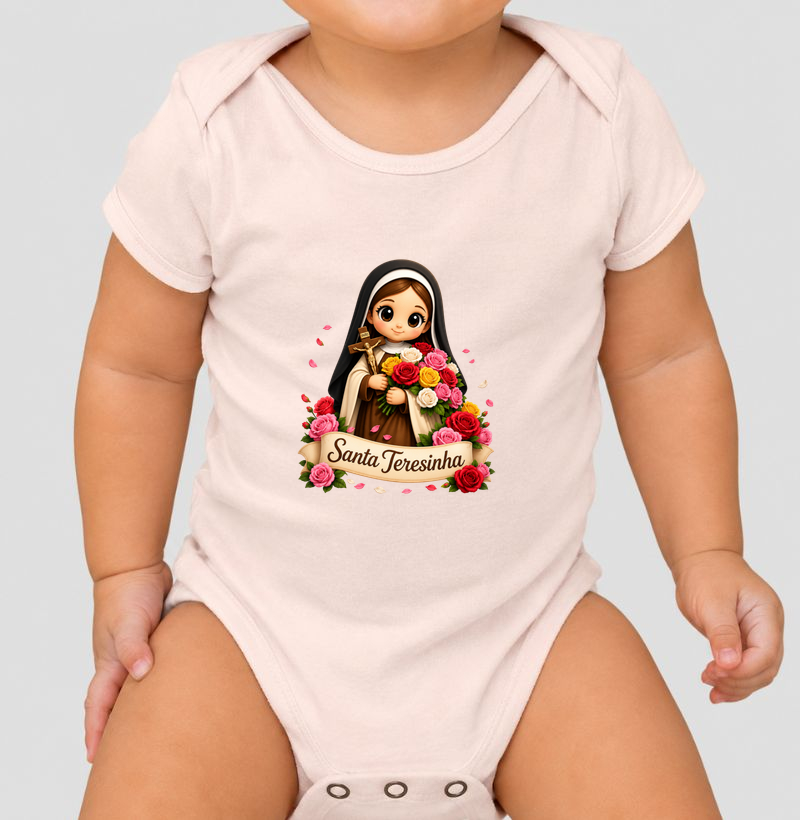 Body Infantil Santa Teresinha