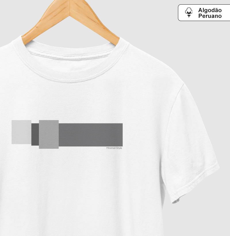 Camiseta Minimalista Formas Owl Basic