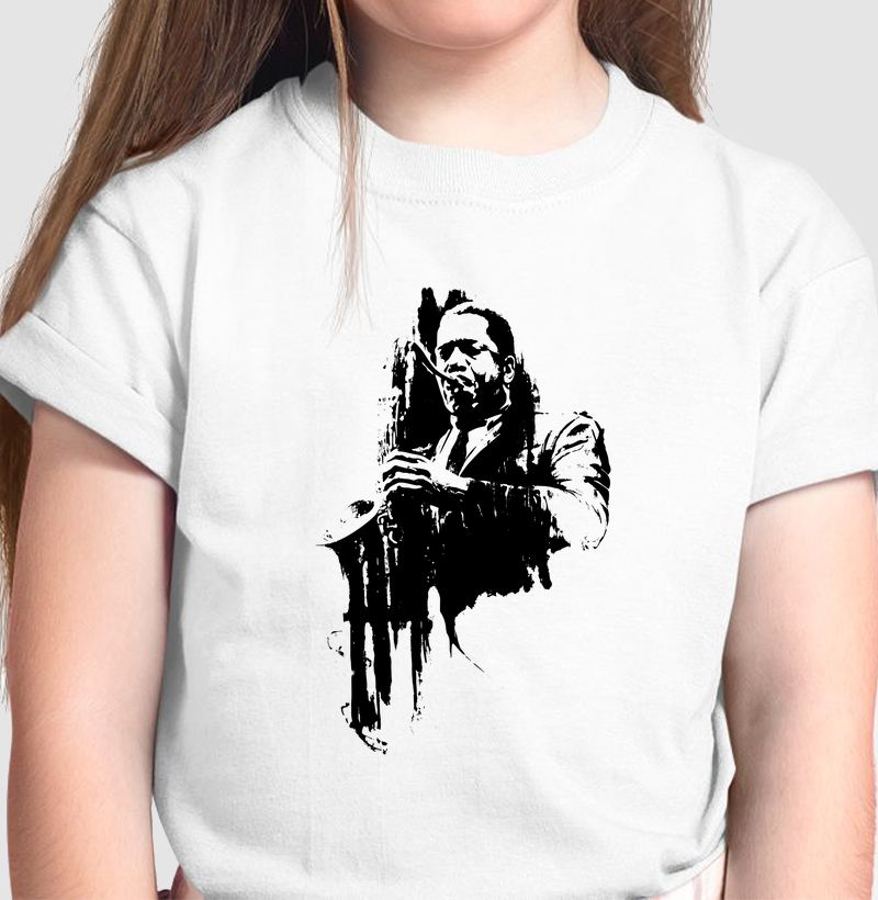 John Coltrane Picture Black