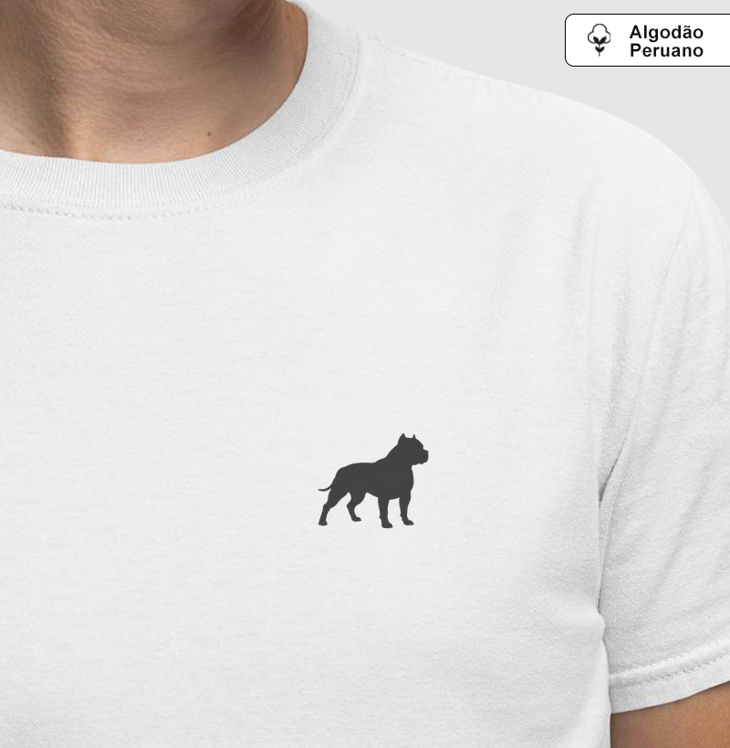 Pitbull Premium - Camiseta Algodão Peruano
