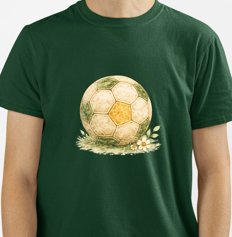 Camiseta Unissex AROUA — Jogo no Quintal | Cartas para a Copa | Unissex | Algodão Penteado 30.1