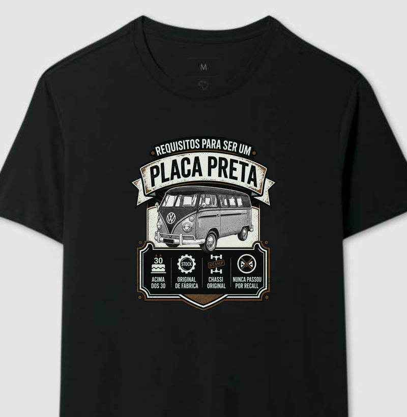 Kombi | Requisitos Placa Preta