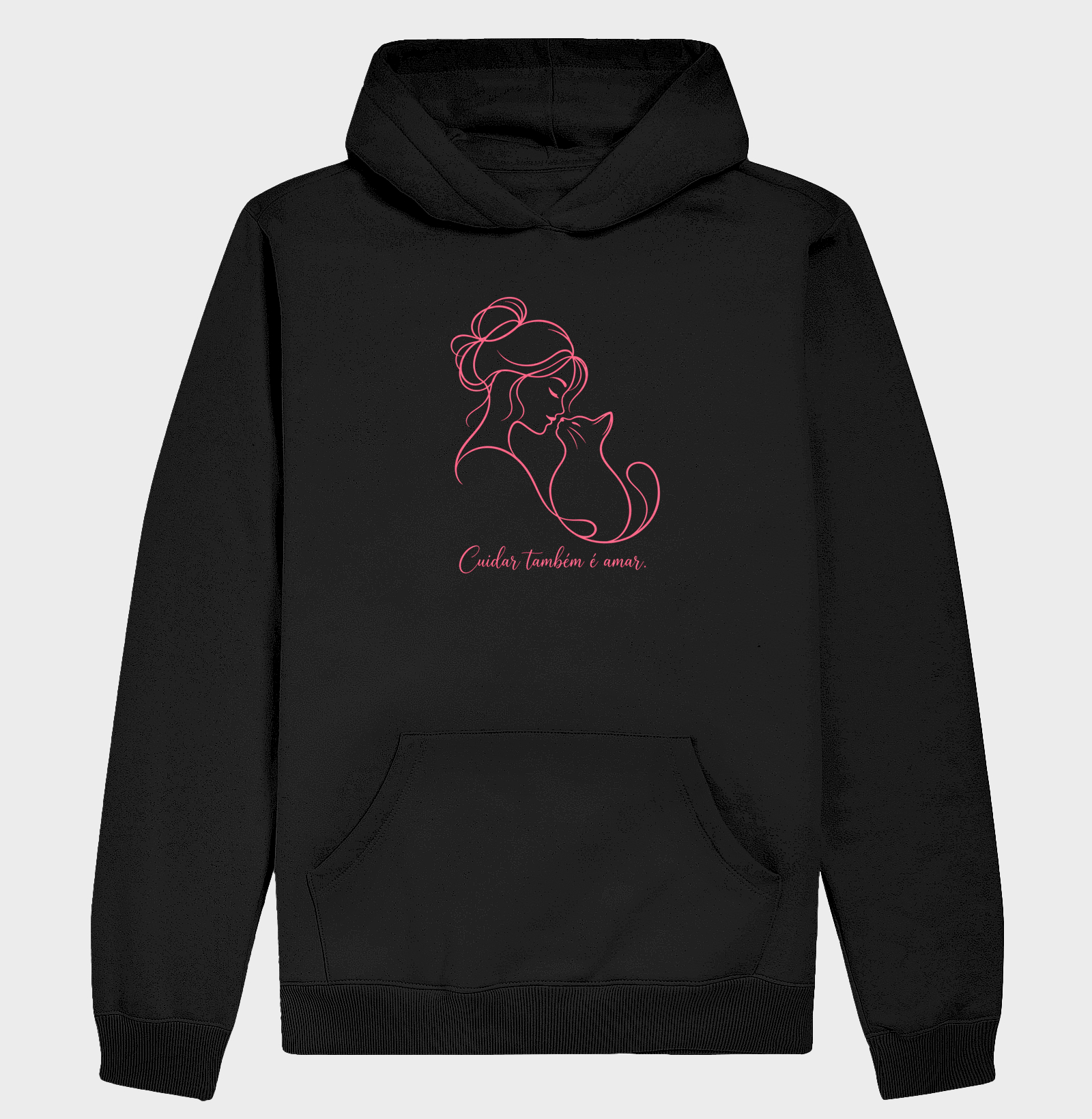Amar Também é Cuidar - Hoodie Moletom